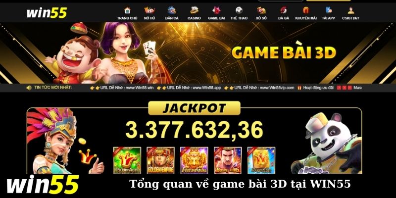 Giới thiệu tổng quan về game bài WIN55 đang hot